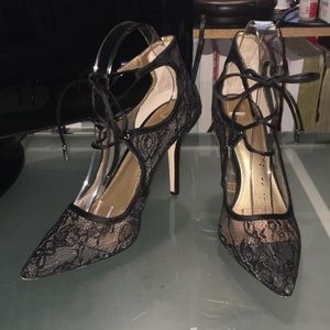 Lace Tie Up Ankle Bootie 8.5M